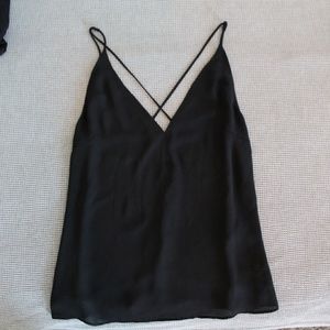 HM Black Strappy Tank